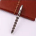 Bolígrafo de gel de metal negocio rollerball oficina regalo promocional cuerpo marrón - Punta 0,5mm / Marrón Café