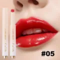 Rossetto a pressione sottile con finish lucido, tonalità 05, penna labbra idratante di lunga durata. - N. 05