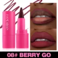 HANDAIYAN matte lip liner lipstick 08 berry go waterproof long lasting makeup beauty - Lip Liner & Lipstick #08