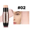 Handaiyan Dual Ended Contour Concealer Stick with Brush Shade 02 Face Makeup Tool - 02#