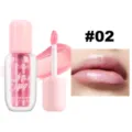 HANDAIYAN Gloss à Lèvres Repulpant #02 Rose Nacré Brillant Hydratant Lèvres Maquillage - 02# Nacré