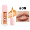 Handaiyan Gloss à Lèvres Pulpeur Scintillant et Rouge à Lèvres Hydratant #06 - 06# Nacré