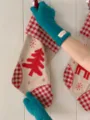 Fluffy winter plush gloves for women and couples, cozy dopamine solid color touch screen mittens. - 27X10CM-W207MD / Cyan