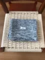Morbida sciarpa in misto lana grigia collo invernale variante comoda ed elegante. - 160 x 23 cm / Grigio chiaro