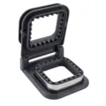 Square spring-assisted sandwich cutter toast sealer pocket sandwich maker tool gray model. - Gray