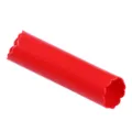 Red silicone garlic peeler tube, kitchen gadget for easy garlic peeling variant. - Red