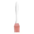 Small silicone basting brush 17cm pastry oil brush for baking cooking barbecue food prep - Pink