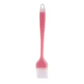 Pink silicone basting brush for barbecue, baking and cooking oil pastry small tool kitchen. - Red