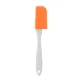 Small silicone spatula for cake cream mixing and baking, flexible and easy to clean. - Bulk/Loose Packaging / Orange