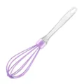 Lila manueller Schneebesen Küchen Backwerkzeug für Mehl und Sahne Schlagen 1 Stk. - Hellviolett