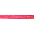 Close up detail shot of bright pink glitter velvet ribbon texture, shiny crafting material. - 04 Red Pink