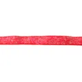 Red glitter velvet ribbon trim sparkly metallic tinsel band for DIY hair bows accessories - 05 Red