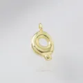 Gold bubble letter Q pendant, puffy alphabet charm for DIY necklace making fashion jewelry. - Letter Q / Pendant Only (Without Chain) / Gold