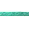 Green glitter velvet ribbon detail shot, perfect for DIY hair bows and craft projects. - 18 Green