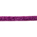 Purple glitter elastic ribbon, shiny velvet band for DIY hair bows and craft accessories. - 11 Purple Pink