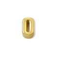Colgante Letra O Oro Cobre Chapado DIY Pulsera Joya Accesorio Simple Elegante Estilo Chic - Precio por una sola letra / Oro O