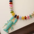 Collier pendentif homard en acrylique coloré style boho plage vacances mode article - Collier / Bleu lac