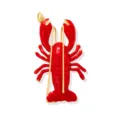 Collier pendentif homard émail rouge, bijou de mode plage vacances élégant pour femmes. - Pendentif Uniquement / Rouge