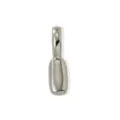 Metal DIY jewelry bail connector for necklace bracelet charm making accessory silver tone - Silver Connector Style
