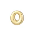 18K Vergulde Ballon Letter O Hanger DIY Ketting Armband Mode Sieraden Accessoire Mooi - Letter O - Goud