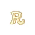 Gouden 3D ballon letter R bedel 18K verguld hanger voor DIY ketting armband accessoires - Letter R - Goud