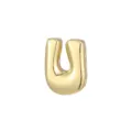 Vergulde Letter U Ballon Hanger DIY Halsketting Armband Stijlvol Mode Sieraden Accessoire - Letter U - Goud