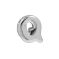 Zilveren ballon letter Q hanger charm voor DIY armband en halsketting sieraden accessoires. - Q-Platina