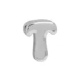 Zilveren ballon letter T bedel hanger voor DIY handgemaakte armband ketting sieraden - T-Platina