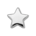 Pendentif perle étoile argentée pour bracelets et colliers DIY, accessoire de bijoux minimaliste. - Style Étoile Un