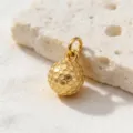 Pendentif charm boule de golf plaqué or accessoire de bijoux DIY pour collier bracelet - Style 13