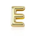 Goldener Buchstabe E Anhänger, glänzendes Metall Alphabet Schmuckzubehör zum Selbermachen DIY - Glänzender Buchstabe E