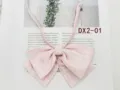 Pink JK Uniform Bow Tie Sweet Sailor Necktie Cute Girl Fashion Fabric Neck Bow Accessory - Pink(DX2-01)