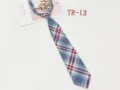 Women JK plaid necktie school style pre-tied korean uniform necktie fashion accessory - TR-12
