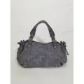 Grey Handbag Casual Tote Satchel Boston Bag Stylish Shoulder Crossbody Bag for Women - Warm Gray
