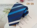 Men's business striped tie classic formal polyester necktie for office wedding wear - CN-29
