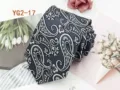 Men's classic paisley jacquard business necktie, elegant patterned tie for formal wear 8cm - YG2-17