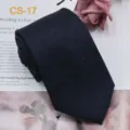 Cravatta in seta uomo affari formale jacquard fantasia cravatta classica vestito - CS-17