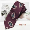 Men's Purple Retro Silk Necktie Business Formal Casual Suit Fashion Accessory 8cm - HFL-11