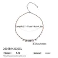 Elegante collana di perle con ciondolo charm e catena di estensione regolabile per te - Collana di perline in diaspro paesaggio con disco rotondo e nappina