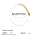 Bracciale catena serpente oro donna gioiello minimalista impilabile con estensione - Catena a Serpente Tonda Oro