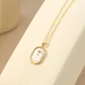 Elegante ketting met Ram sterrenbeeld hanger van S925 sterling zilver en mooie afwerking. - 14K Champagne Goud - Ram
