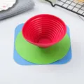 Multicolor silicone rubber bottle and jar opener set with anti-slip texture - Three-Piece Set / Combination Set
