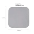 Grey square rubber jar opener pad with non slip honeycomb texture and size specs - Square Style (S5) / 12.8cm / Gray