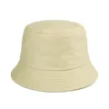 Βαμβακερό καπέλο ψαρά μονόχρωμο casual αντηλιακή προστασία καλοκαιρινή παραλία bucket hat - Ρυθμιζόμενο / Χακί