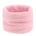 Tour de cou chaud d'hiver rose en polaire en peluche pour femmes et hommes douillet. - Moins de 60cm / Rose
