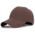 Casquette de baseball marron unie pour homme et femme, chapeau de soleil classique style uni mode. - Réglable / Café