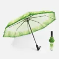 Creative cabbage folding umbrella, stylish automatic sun and rain umbrella for daily use. - Cabbage Umbrella