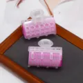 Clips de volumen de raíz de pelo de plástico para flequillo, rulos rosas portátiles de estilo. - Pinza de Fijación Translucida (Estilo 5)