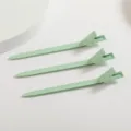 Pinces à cheveux de coiffure en aluminium vert, pinces bec de canard de 9 cm pour maquillage. - Vert émeraude