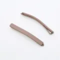 Minimalist matte hair clips set 6cm pastel hair accessories for women daily styling - Light Purple
